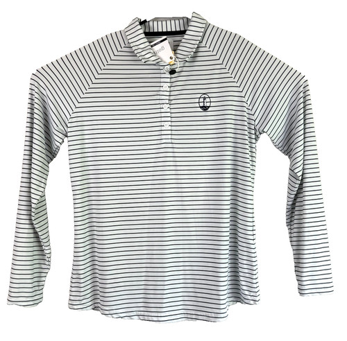 Footjoy womens pin stripe - ls,